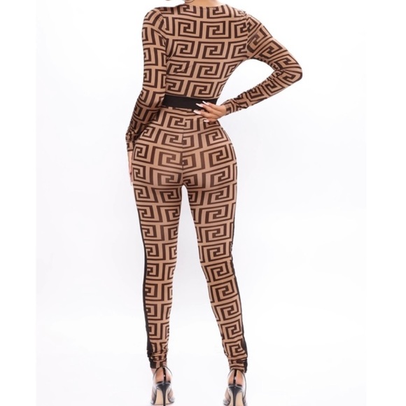 Fashion Nova Pants & Jumpsuits Antonia Legging Set Fashion Nova